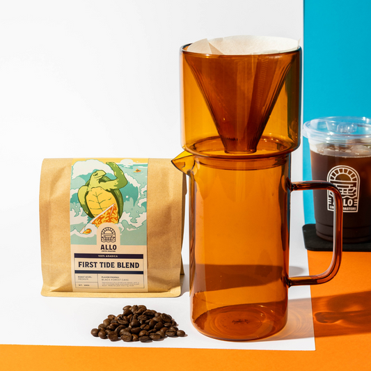 Allo Brew Bundle | Pour-Over Set + 250g Coffee Beans